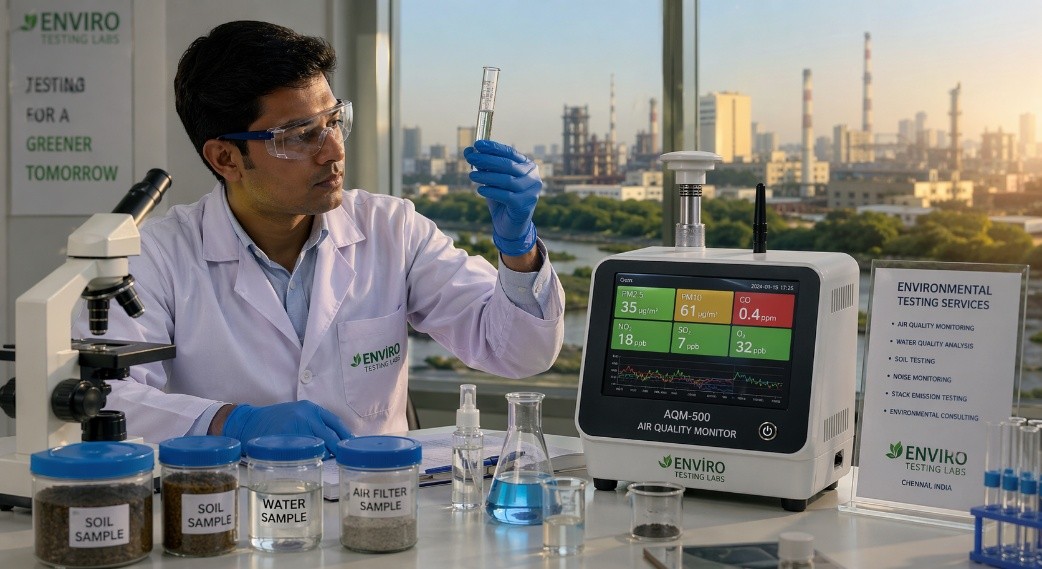 Environmental Testing Chennai | Pollutant Analysis 2026