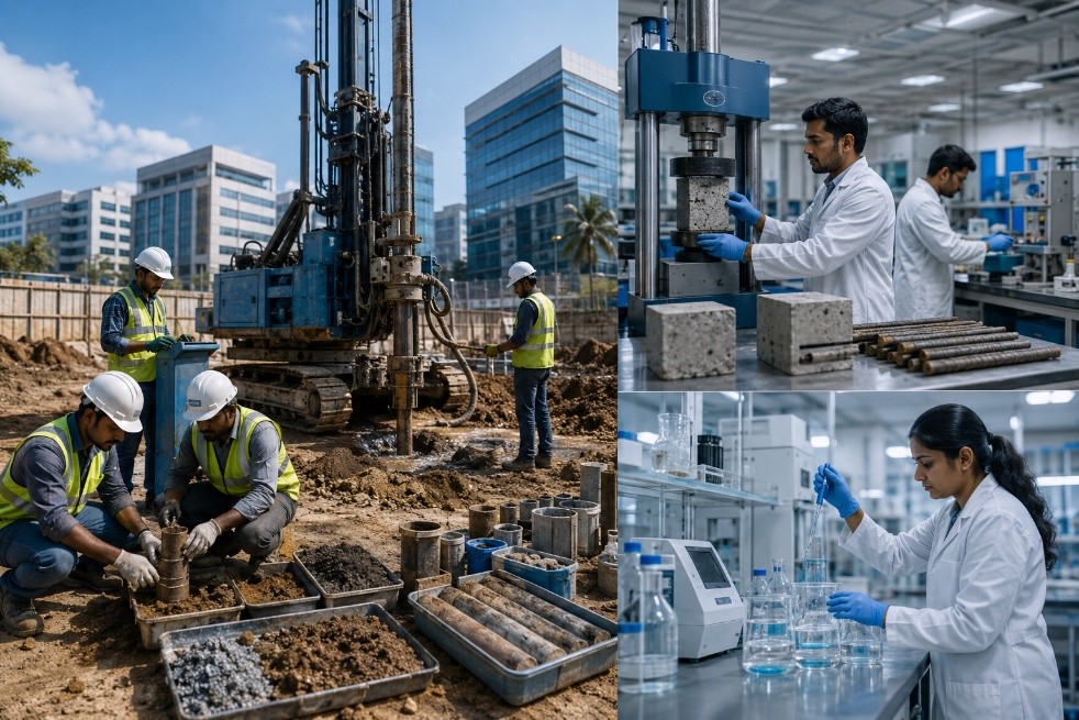 Soil, Water & Building Material Testing Chennai | NABL Lab