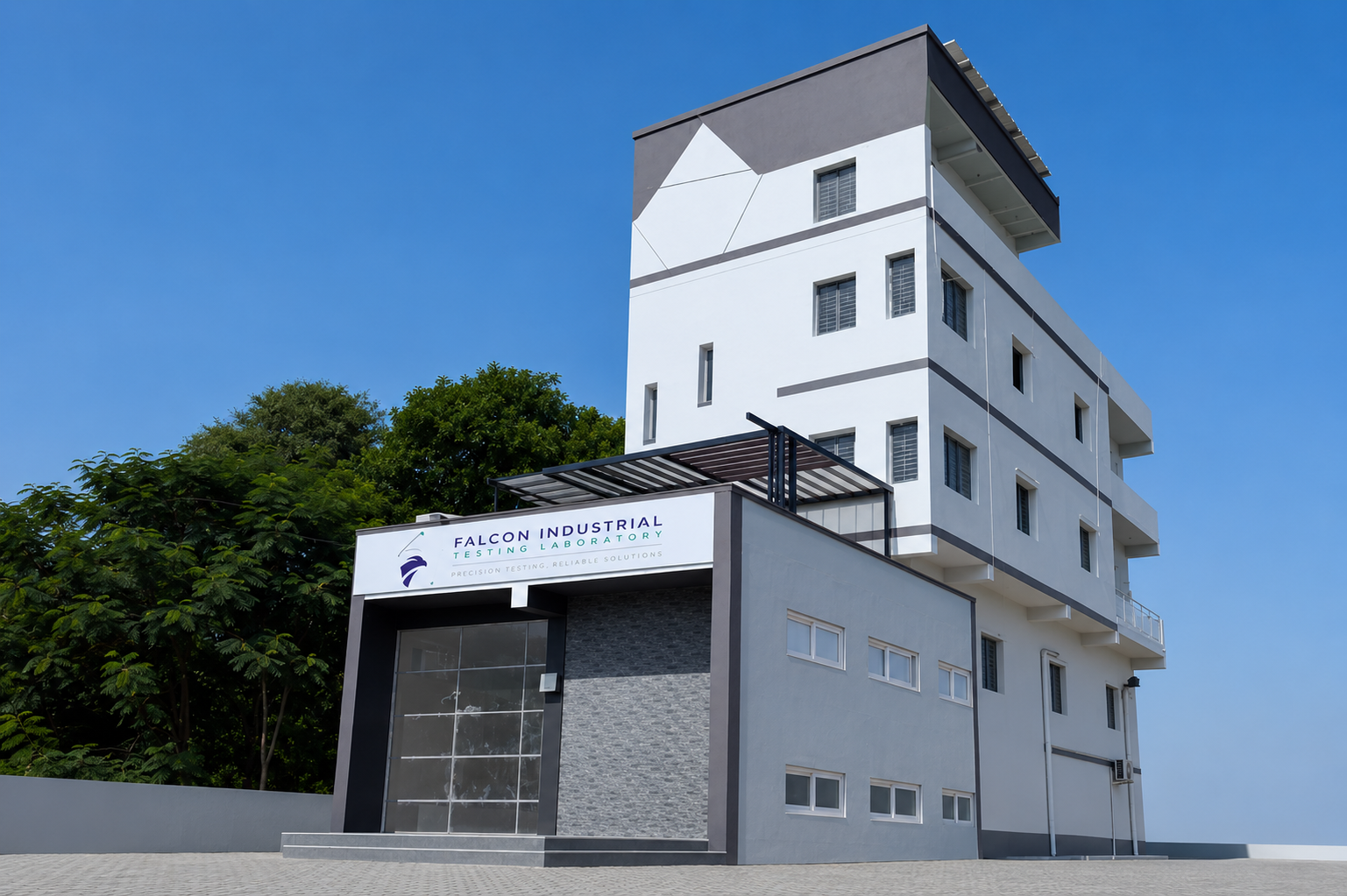 Falcon Industrial Testing Laboratory Building